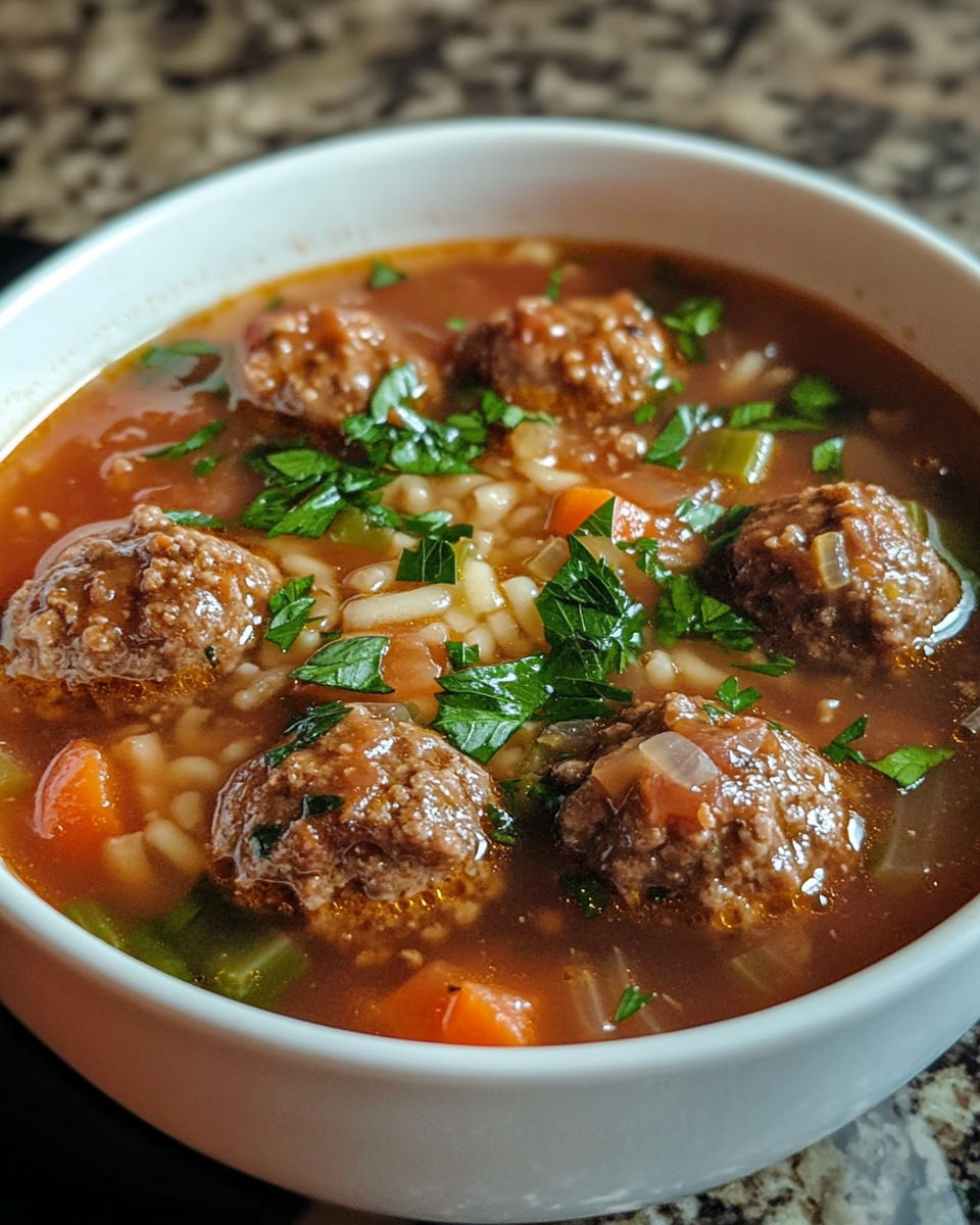 Meatball Soup Recipe: Discover Comfort in Every Spoon!