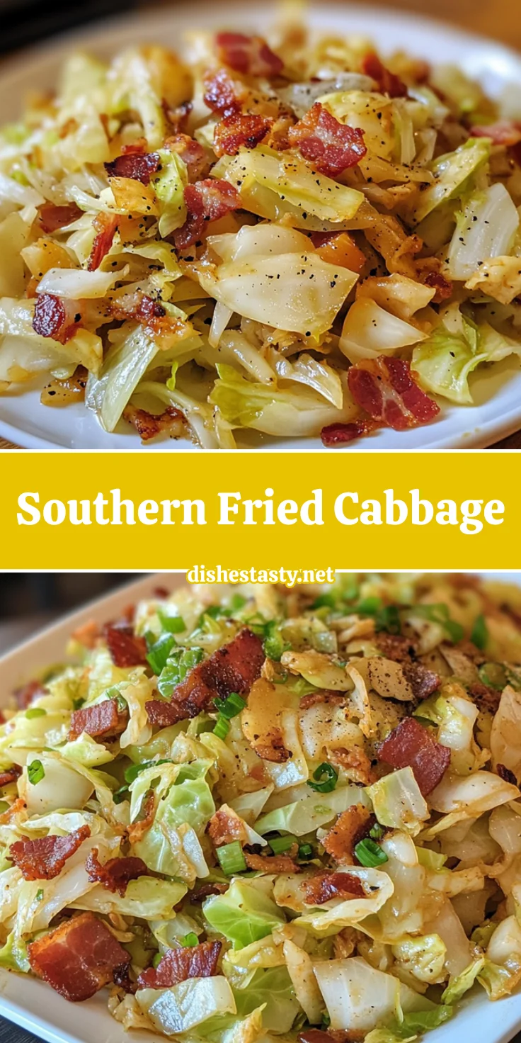 Southern Fried Cabbage – Savory, Buttery & Full of Flavor!