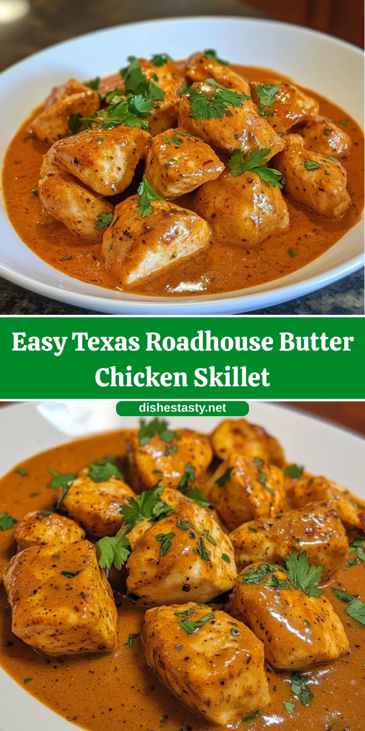 Easy Texas Roadhouse Butter Chicken Skillet