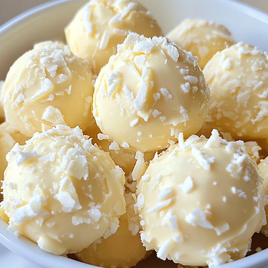 Lemon Truffles