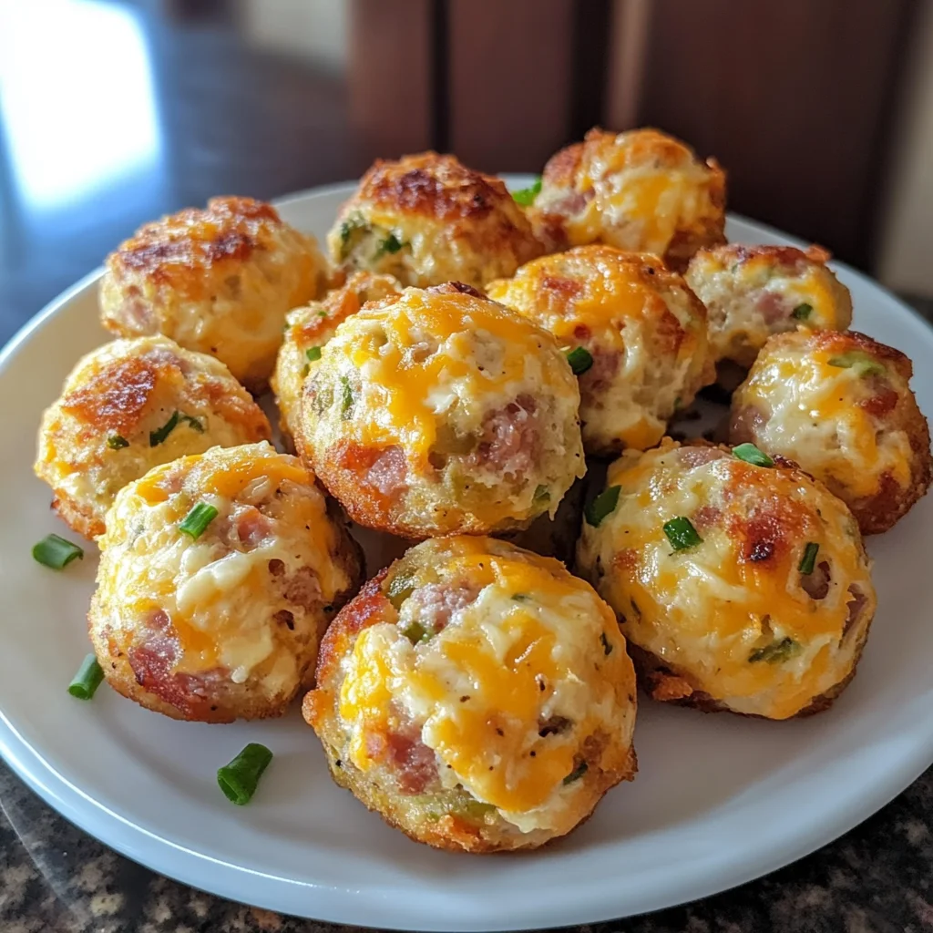 Rotel Cream Cheese Sausage Balls