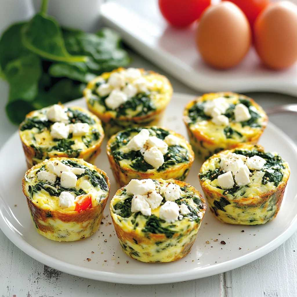 Spinach & Feta Egg Muffins