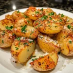Baked Garlic Parmesan Potato Wedges