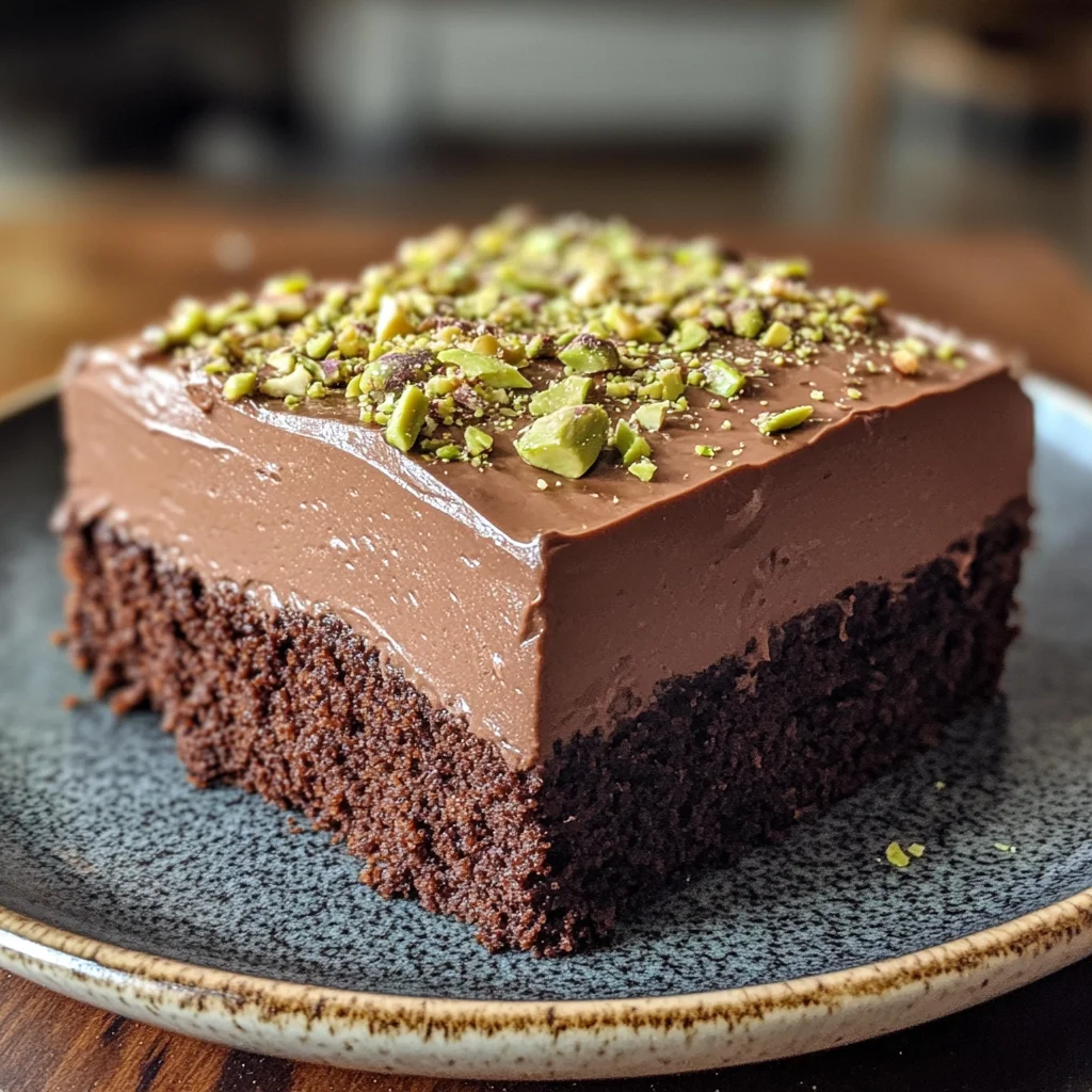 Dubai Chocolate Cake