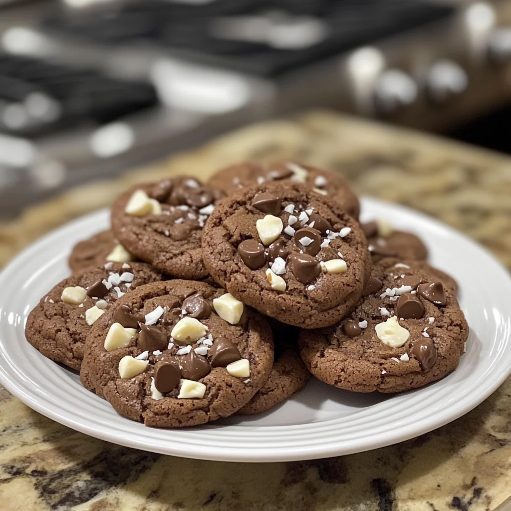 Chocolate Mint Cookies