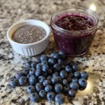 Healthy Homemade Blueberry Chia Seed Jam