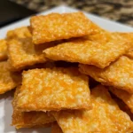 Rice Krispie Cheddar Crackers