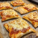 Homemade Easy Cheesy Pizza Pockets