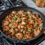 Shrimp Sausage Dirty Rice