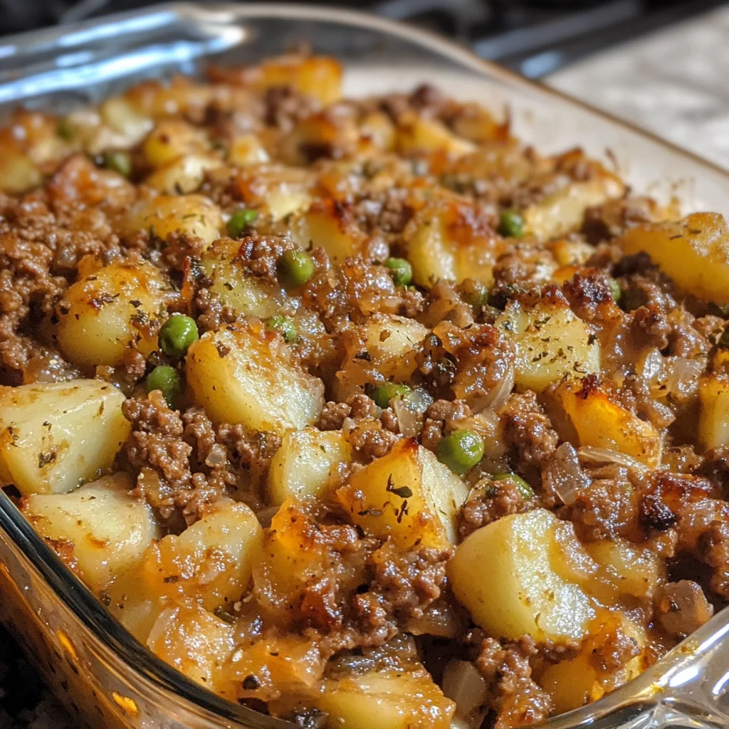 Hobo Casserole with Ground Beef