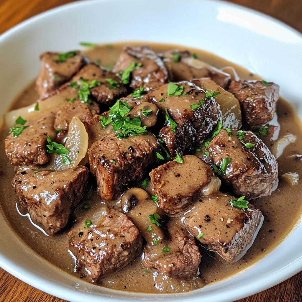 Crock Pot Cubed Steak