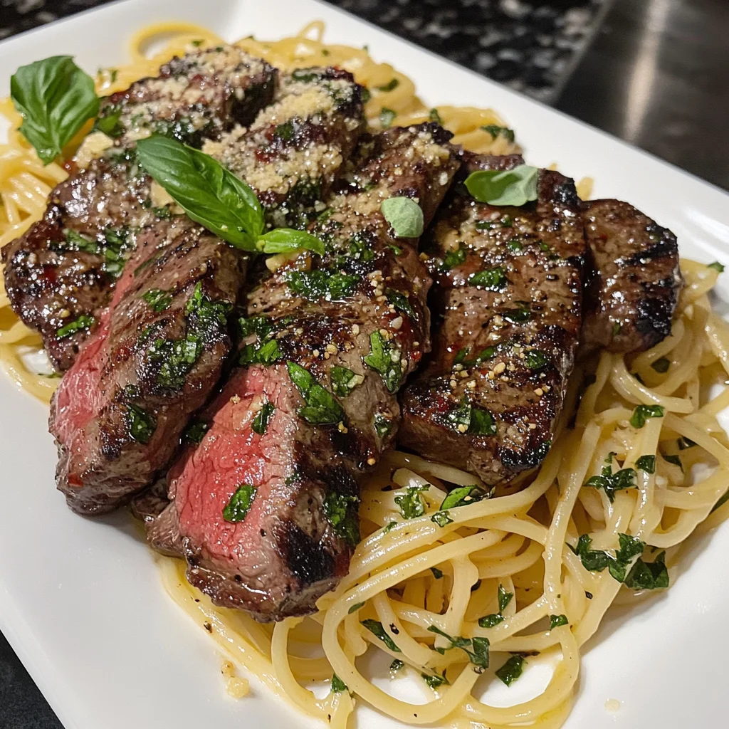 Steak and creamy pasta recipes