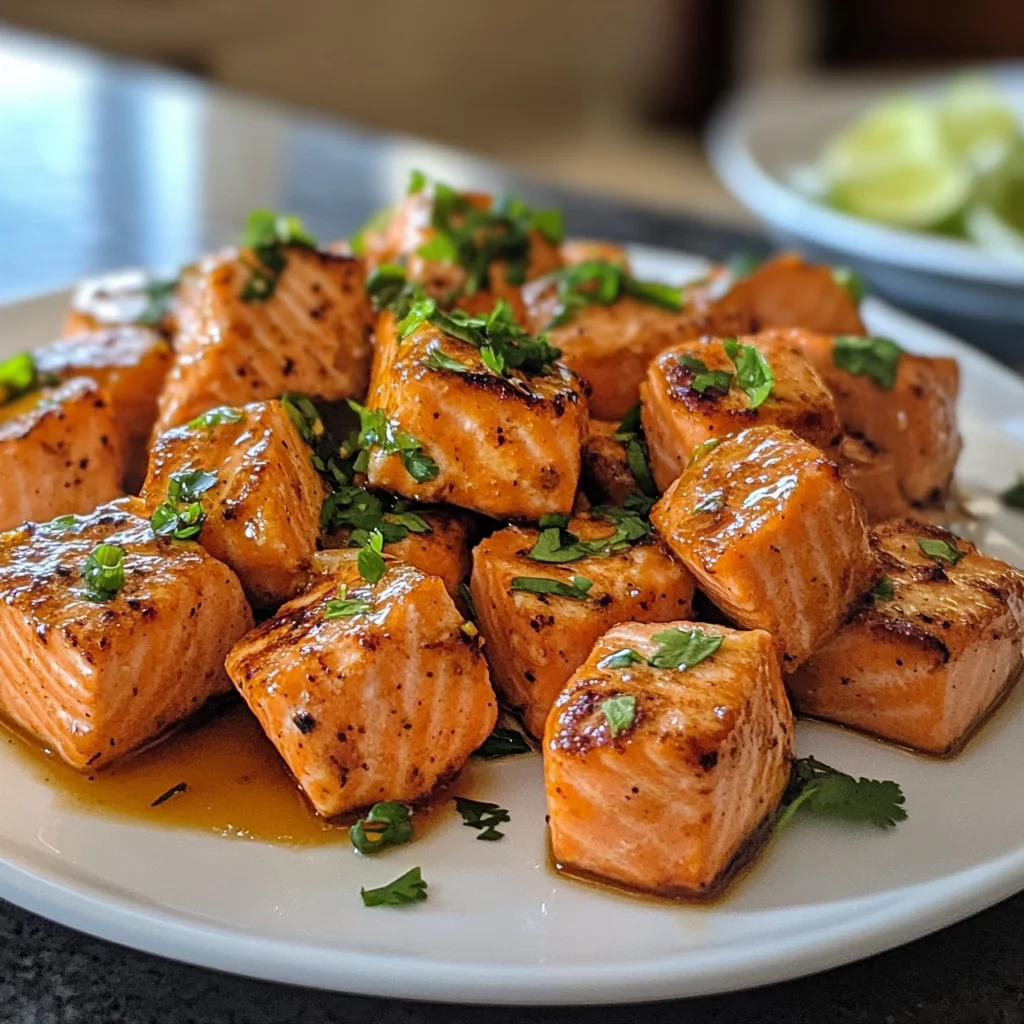 Crispy Bang Bang Salmon Bites