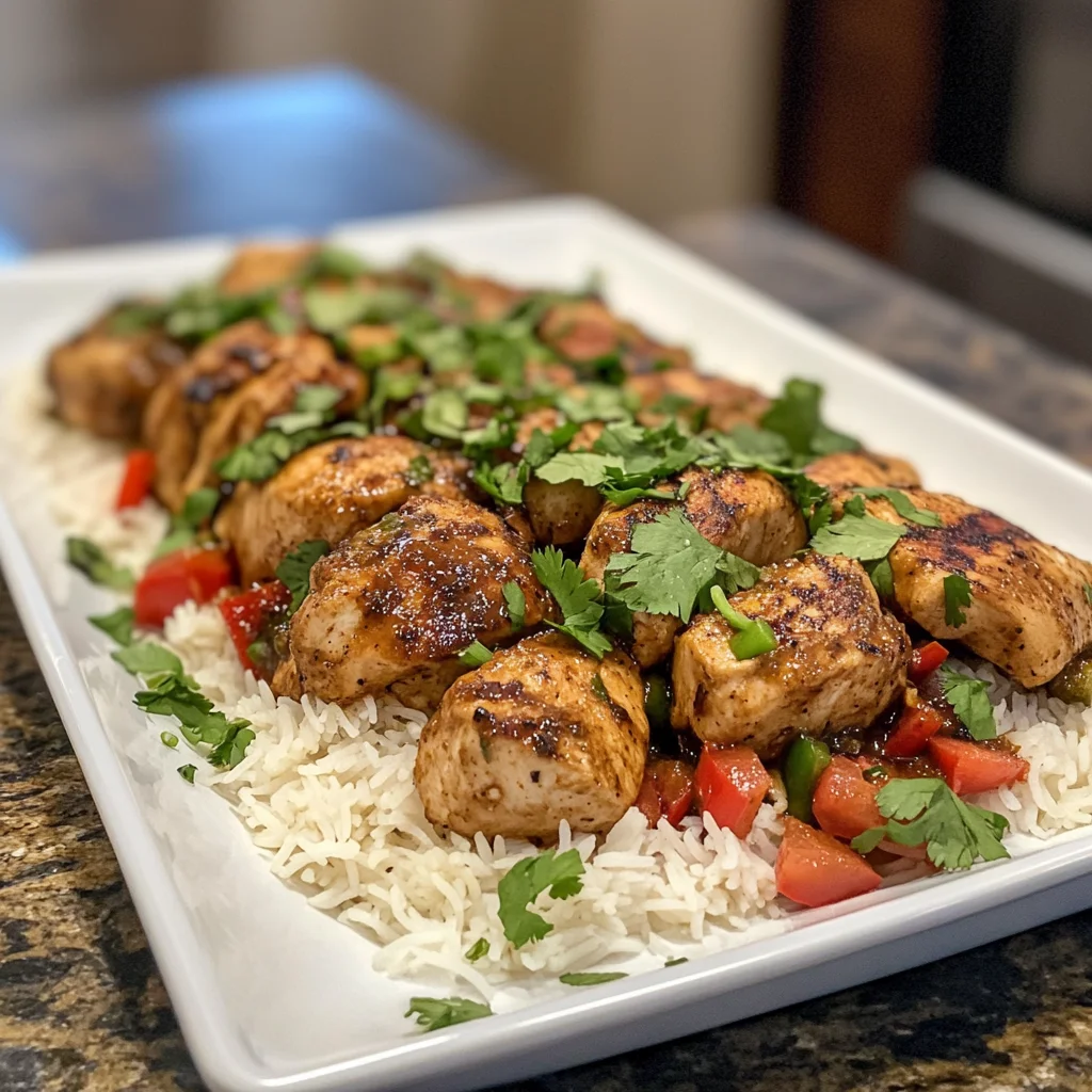 Coconut Curry Chicken with Basmati Rice