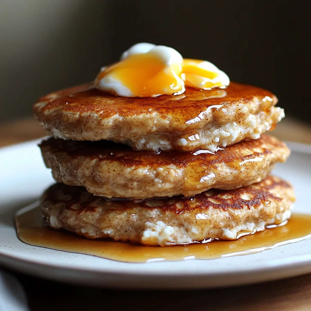 Flourless Cottage Cheese Pancakes