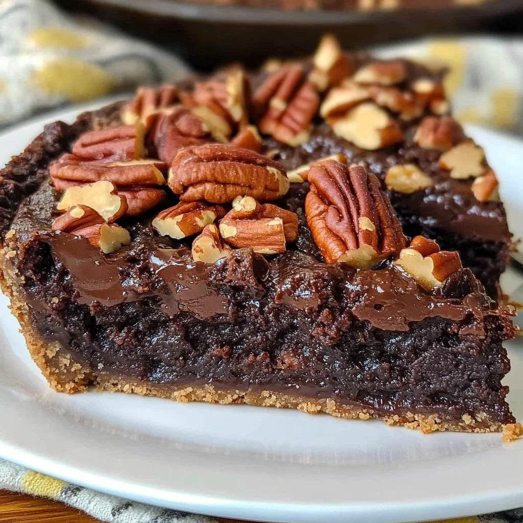 Brownie Pecan Pie