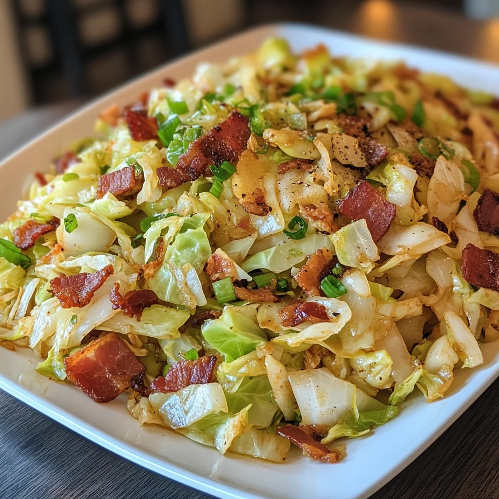 Southern Fried Cabbage – Savory, Buttery & Full of Flavor!