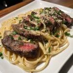 Steak and creamy pasta recipes