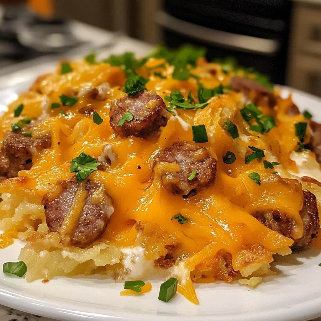 Cheesy Sausage & Hashbrown
