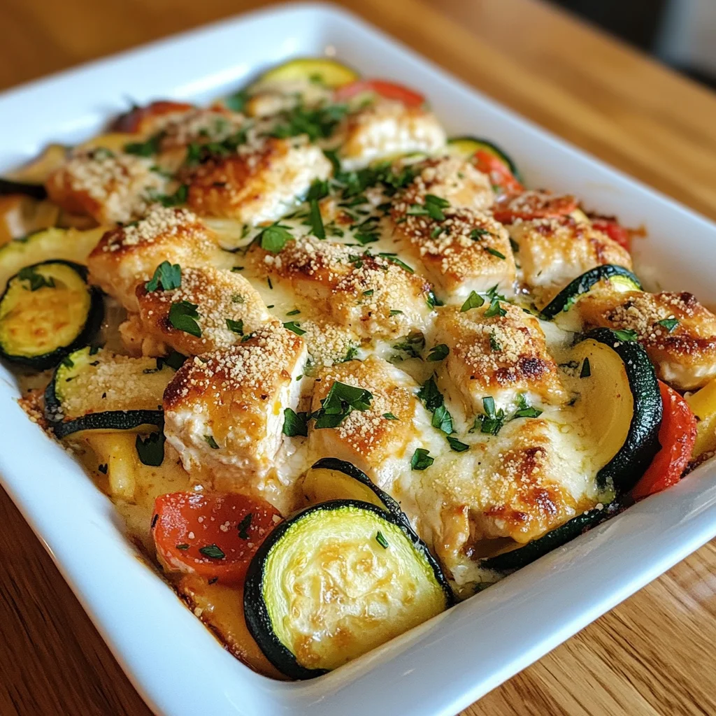 Chicken Zucchini Bake
