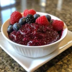 Sugar Free Berry Chia Jam