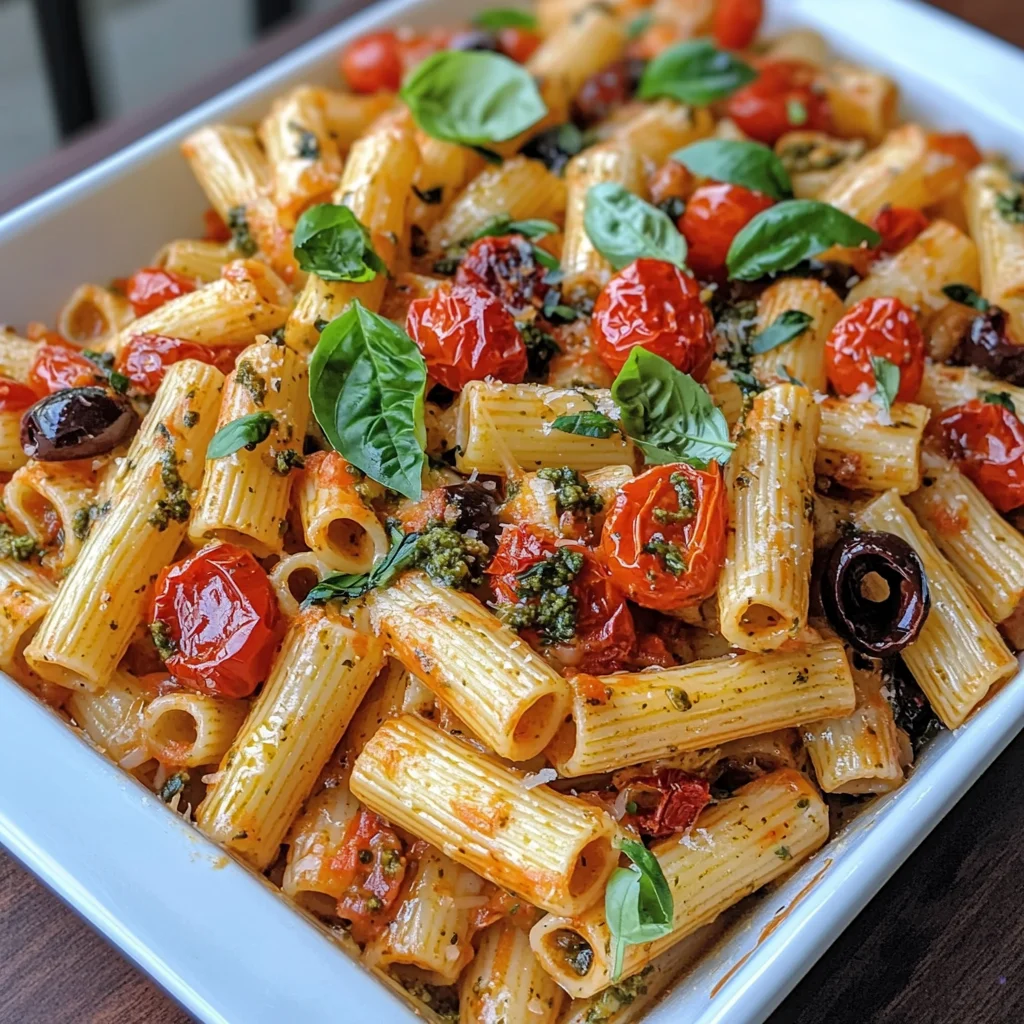 Baked Mediterranean Pasta