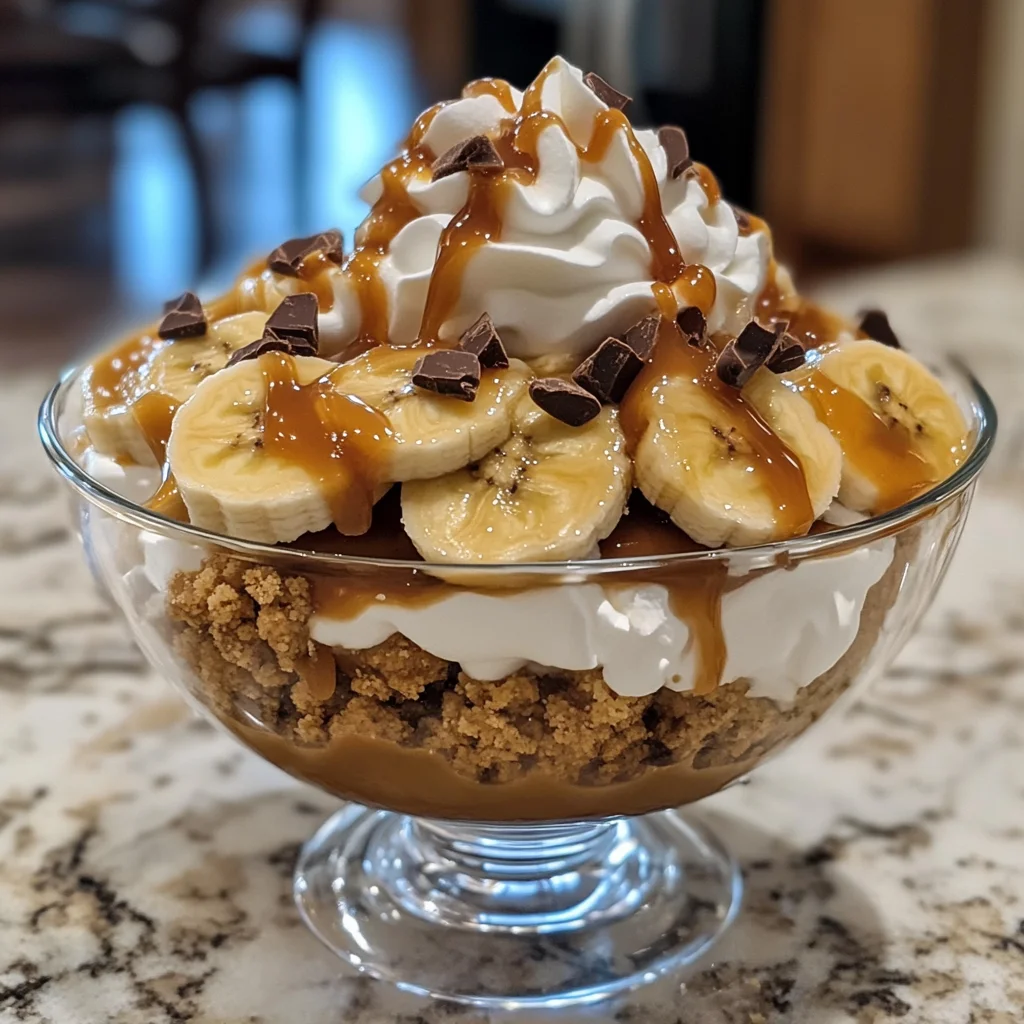 Banana Caramel Dessert
