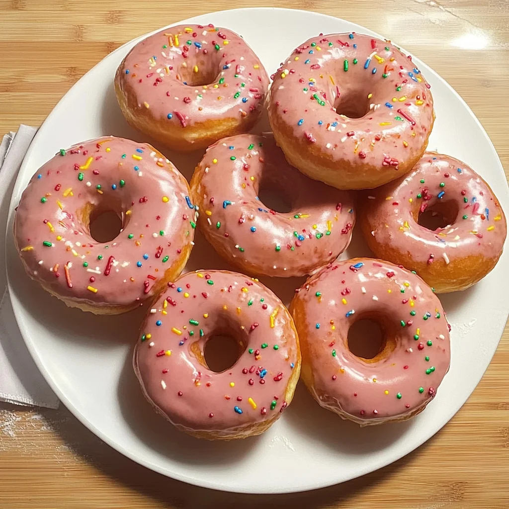 Homemade Glazed Doughnuts