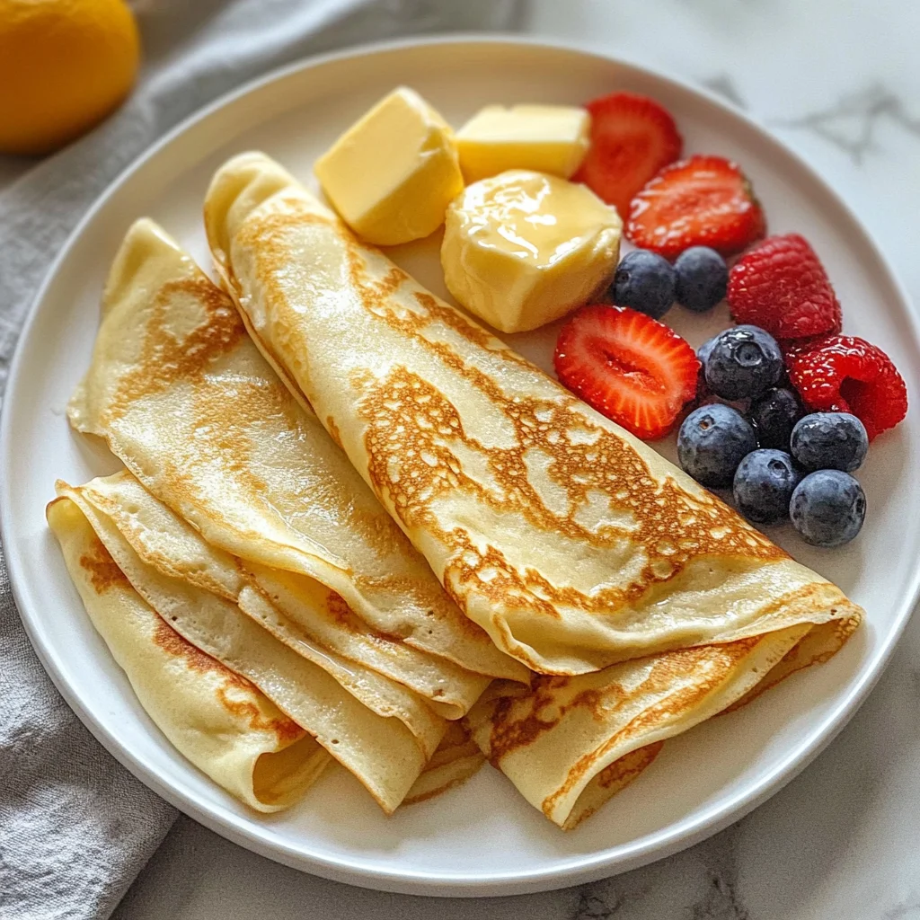 Classic French Crepes