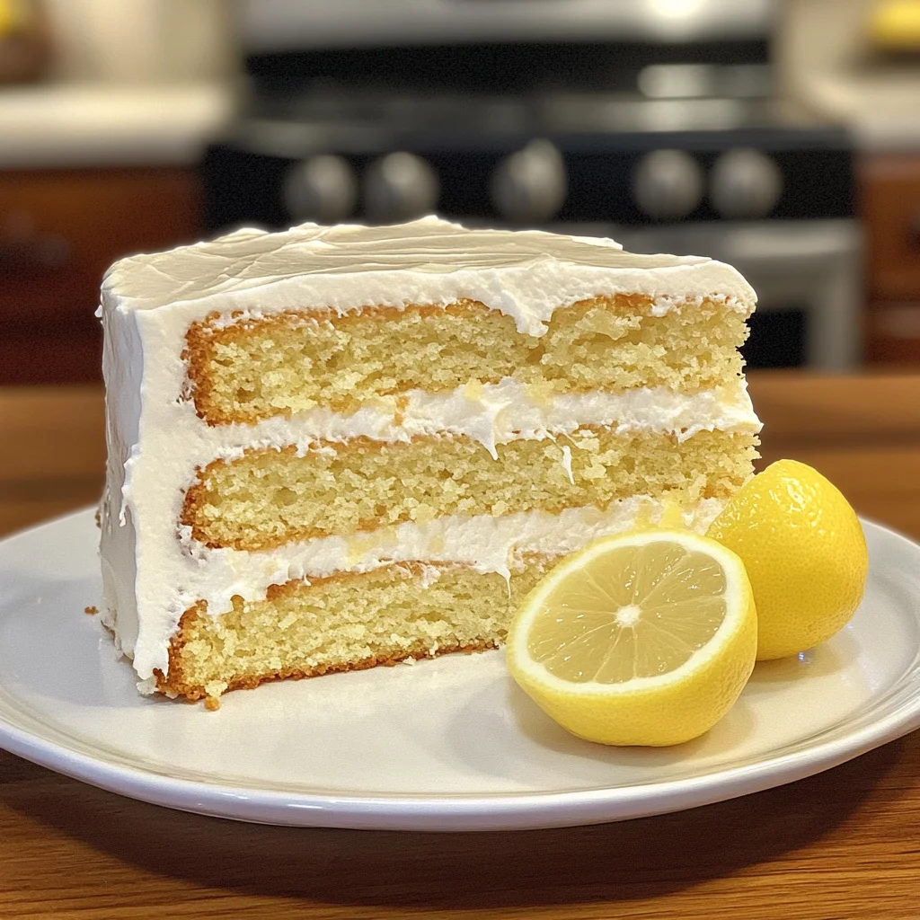 Lemon Cake to Die For