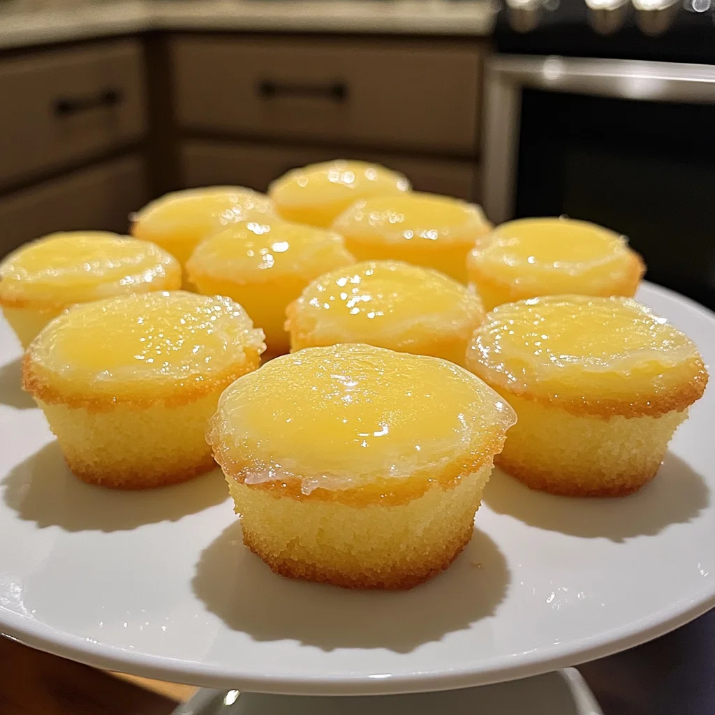 Mini Lemon Pound Cake Bites