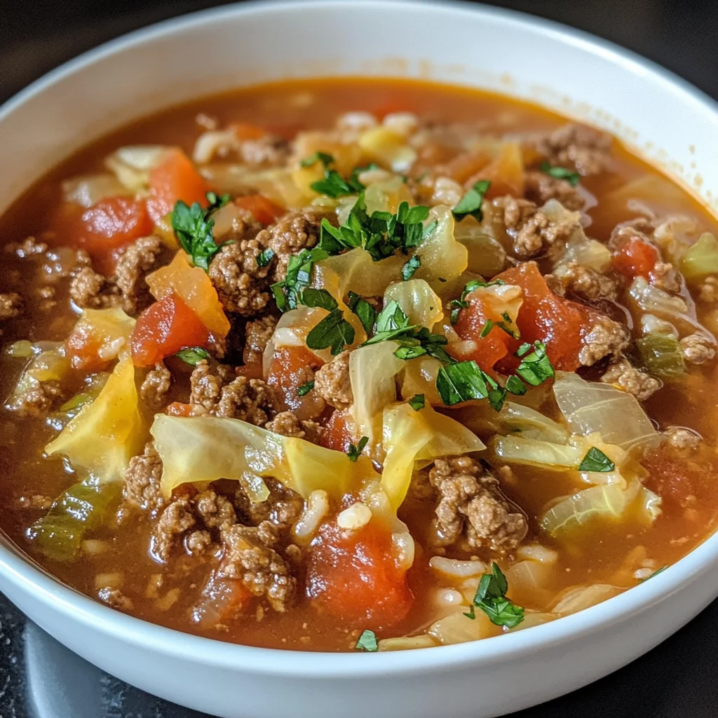 Cabbage Roll Soup
