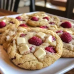 Gooey Raspberry White Chocolate Cookies for Sweet Delights