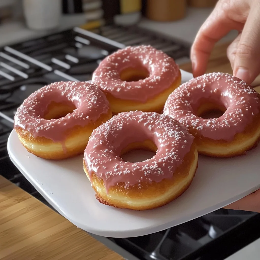 Homemade Glazed Doughnuts