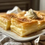 Vanilla Phyllo Custard Squares