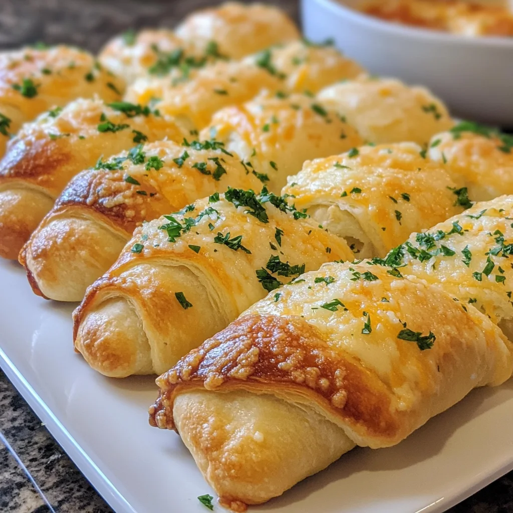 Cheesy Garlic Butter Rollups