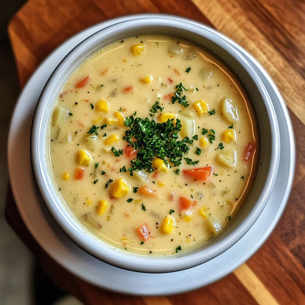 Creamy Corn Chowder – Comfort in a Bowl!