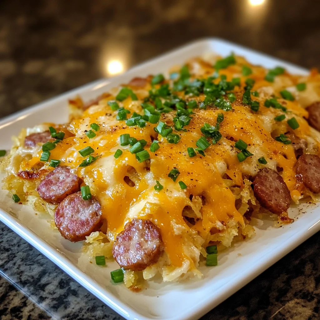 Cheesy Sausage & Hashbrown