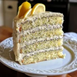 Homemade Lemon Poppy Seed Cake